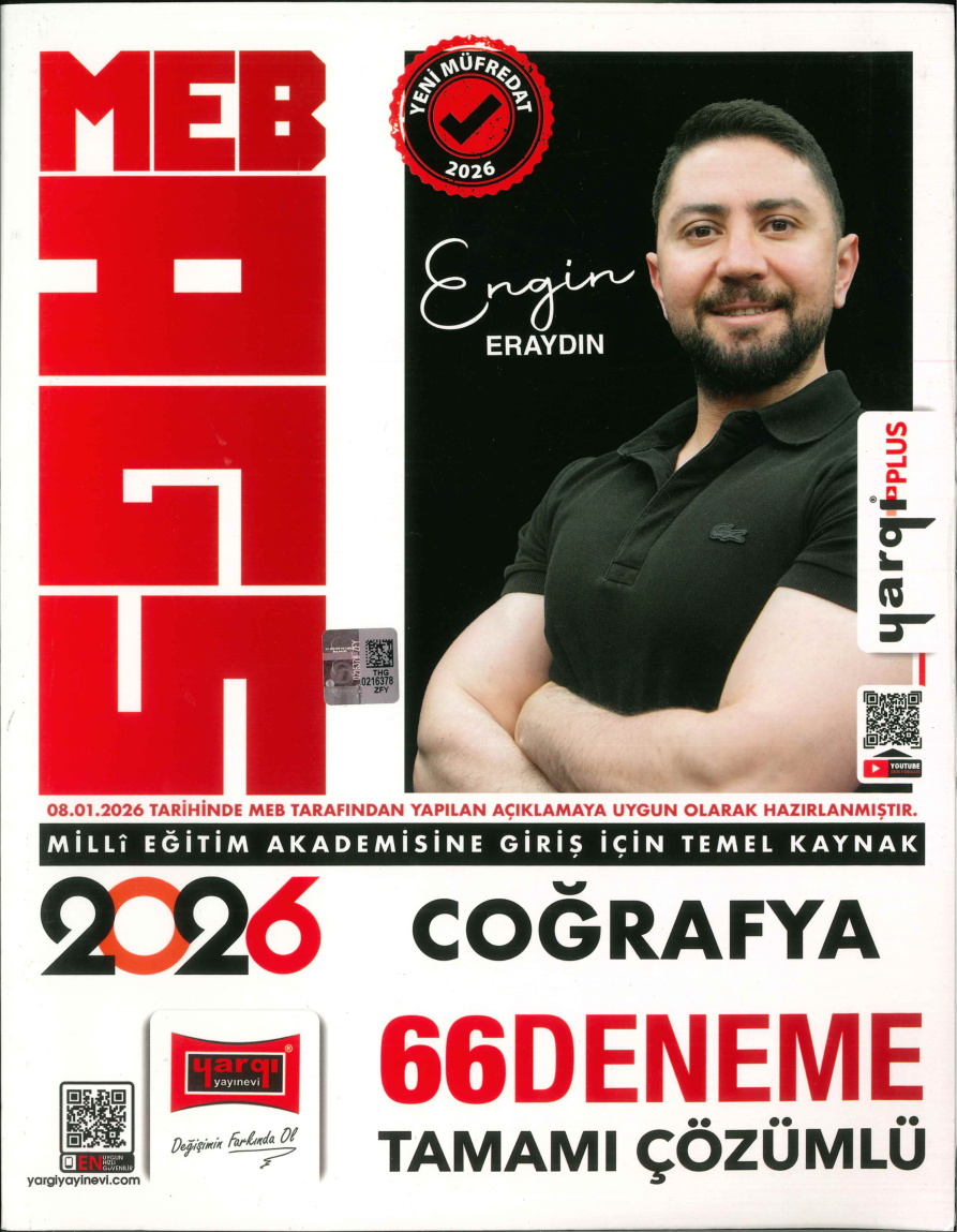 Yargı AGS Coğrafya 66 Deneme 2026 PDF İndir