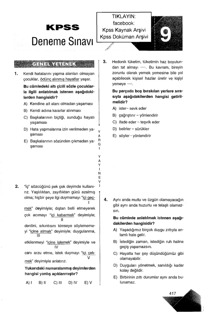 Yargı 2022 Son Düzlük GY-GK PDF İndir