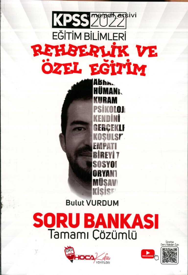 temp 2022 eb rehberlik ozel egitim soru bankasi hoca kafasi 1kitap1.com