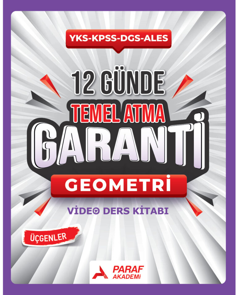 temp Biyikli Matematik 12 Gunde Temel Atma Garanti Geometri 1kitap1.com
