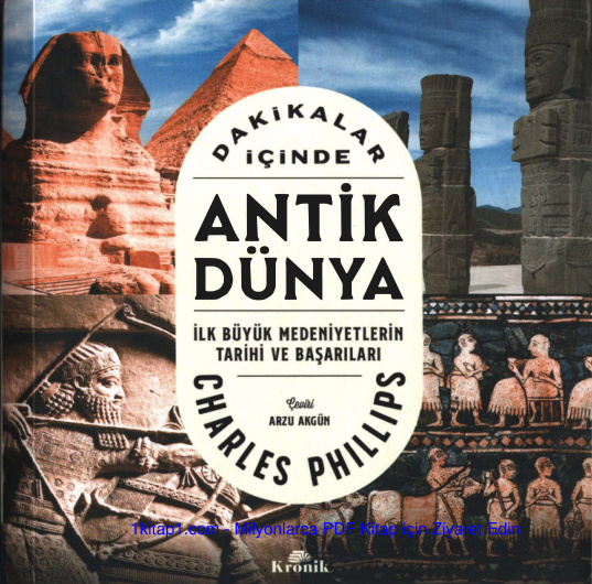 Dakikalar İçinde Antik Dünya Charles Phillips Kitap Kapağı