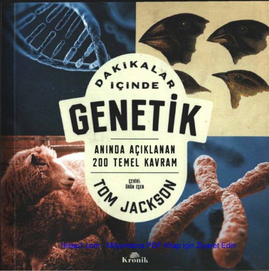 Dakikalar İçinde Genetik Tom Jackson Kitap Kapağı