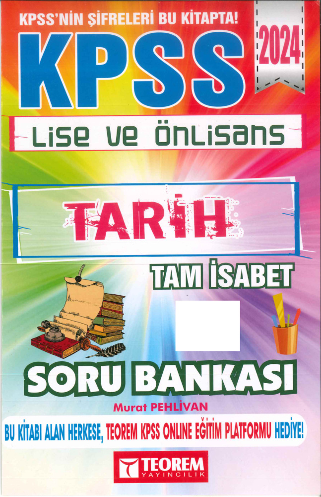 temp KPPS SIFRESI TEOREM LISE ON LIS TARIH 1kitap1.com