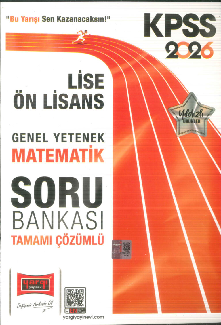 temp KPSS YARGI LISE ONLISANS MATEMATIK SORU BANKASI 2026 1kitap1.com
