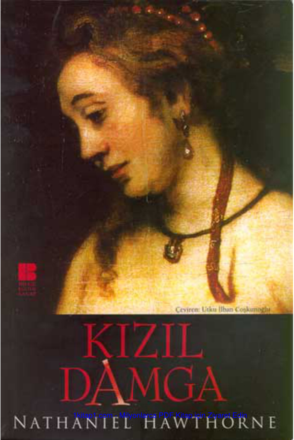 temp Nathaniel Hawthorne Kizil Damga Kirmizi Leke 1kitap1.com