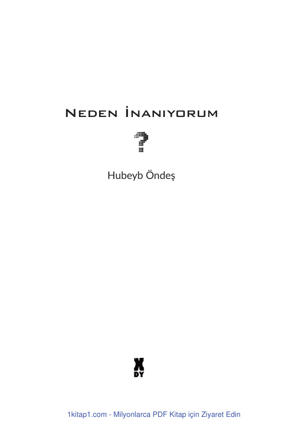temp Neden Inaniyorum Hubeyb ondes 1kitap1.com