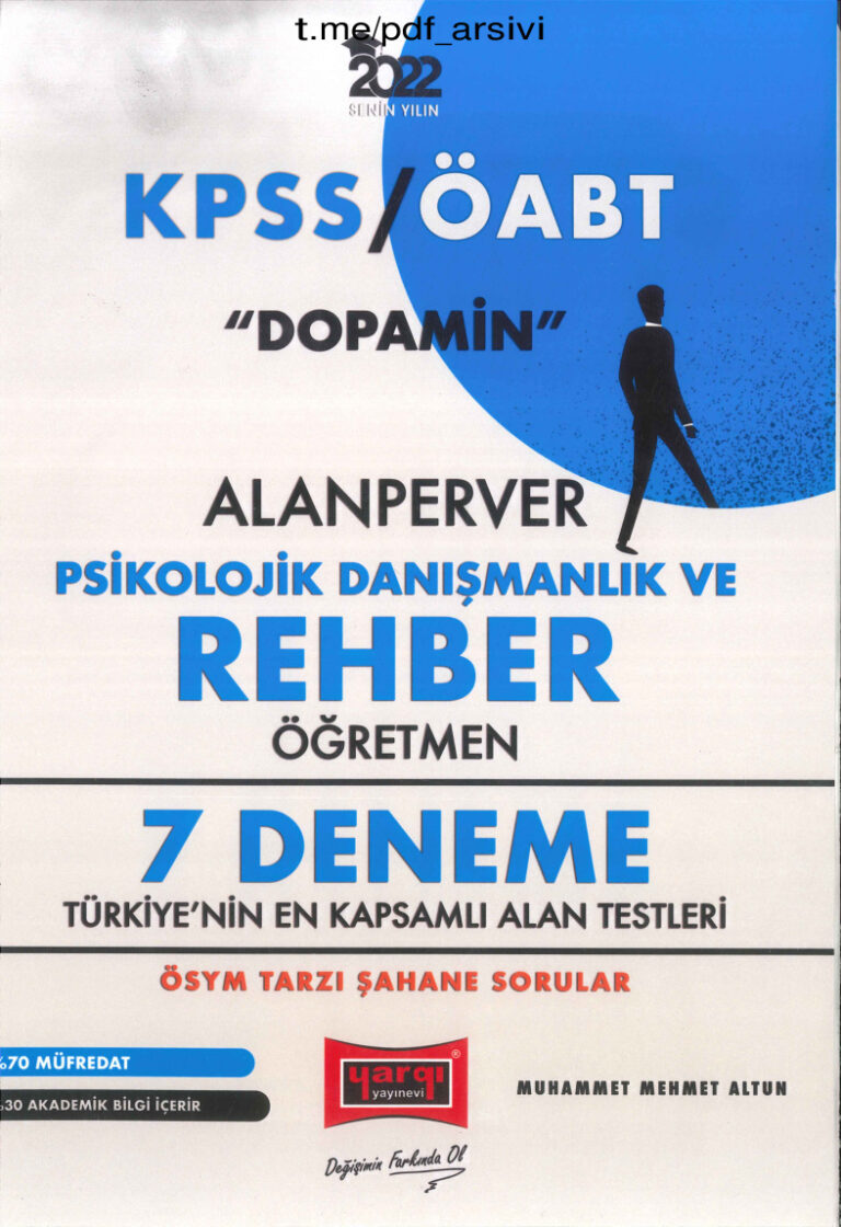 temp OABT PDR YARGI PERVER 7 DENEME 2022 1kitap1.com