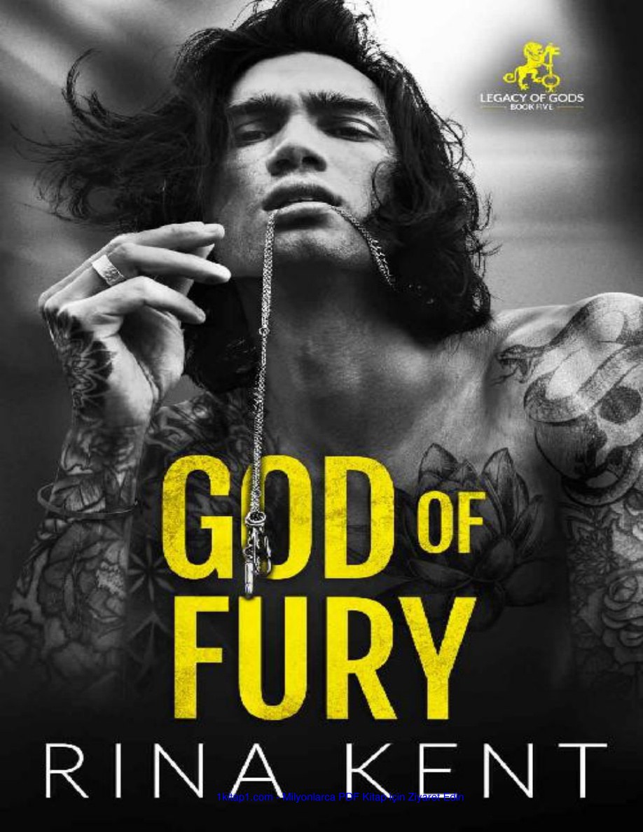 God of Fury PDF İndir - Rina Kent 6 Rina Kent Legacy of Gods #5 God of Fury tr Kitap Kapağı