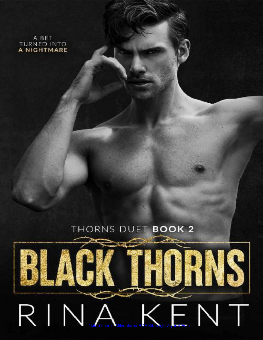 Rina Kent Thorns Duet #2 Black Thorns tr Kitap Kapağı