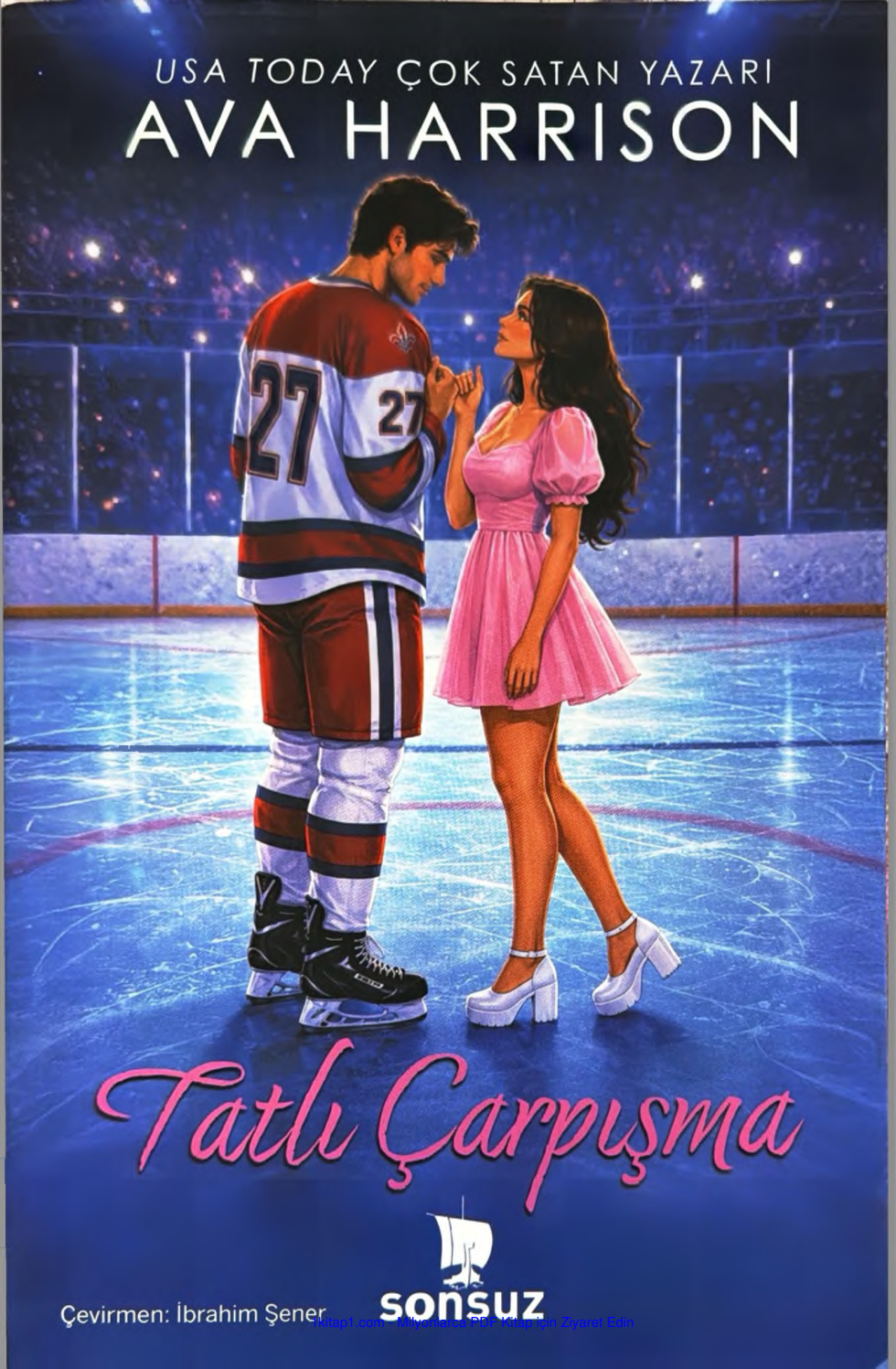 Tatlı Çarpışma Ava Harrison. Kitap Kapağı