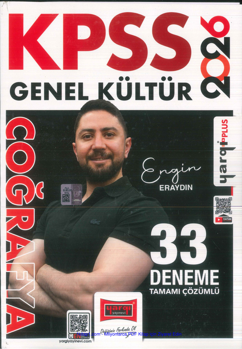 temp YARGI KPSS COGRAFYA 33 DENEME 2026 1kitap1.com