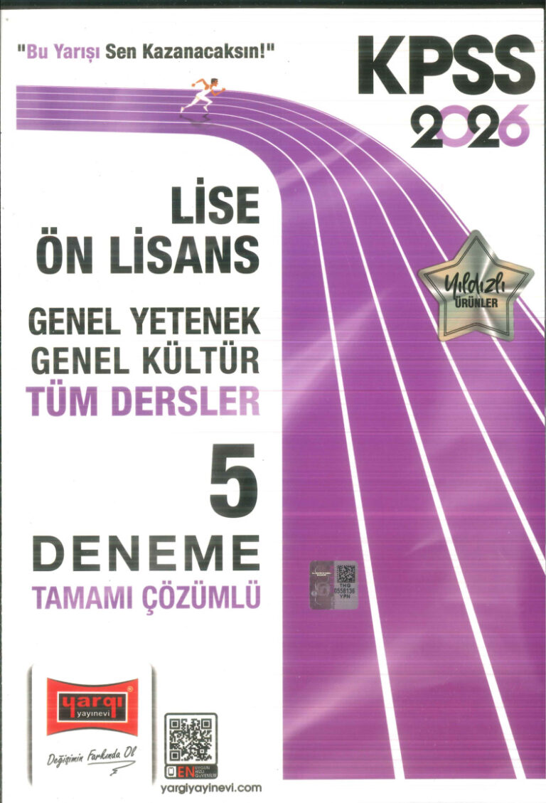temp YARGI ONLISANS ORTAOGRETIM COZUMLU 5 DENEME 2026 1kitap1.com