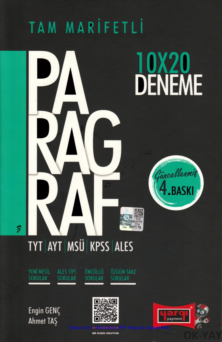 temp Yargi Tam Marifetli Paragraf Deneme 1kitap1.com