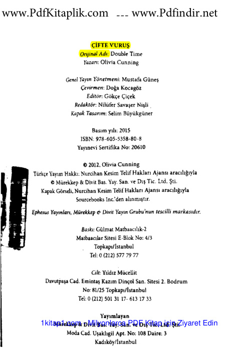 temp olivia cunning cifte vurus 1kitap1.com
